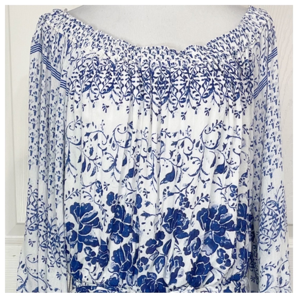 Anthropologie by Anthropologie Clemente Off-The-Shoulder Romper - Picture 4 of 10